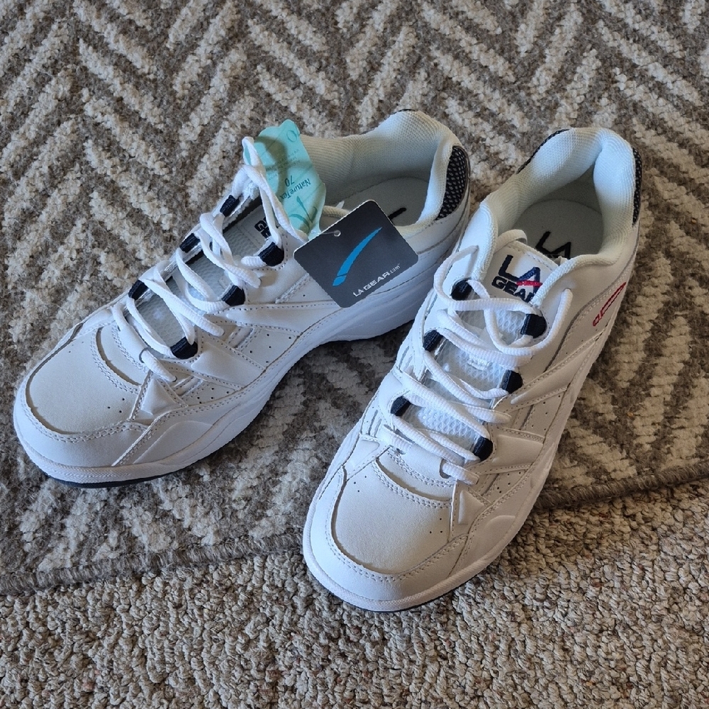 Men's White Sneakers Sz 10w
